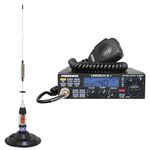 Kit Radio CB President LINCOLN II + CB Antenna PNI ML70, length 70cm, 26-30MHz, 200W