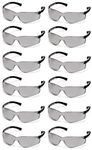 Pyramex Ztek Safety Glasses Silver Mirror Lens S2570S (12 Pair Pack)