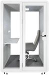 Soundproof Office Pod Booth, Quiet 