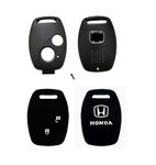 Abundance Combo Key case Genuine Replacement Key Shell Compatible for Honda I-VTEC Amaze BRIO BRV City Civic CRV Jazz etc. (No Key Cutting Required)