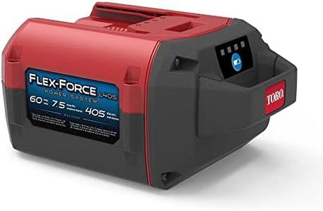 - None - Toro 88675 60 Volt 7.5Ah 405 Watt Hour Flex-Force Lithium-ion Battery Pack