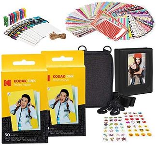 Kodak 2x3ʺ Premium Zink Paper 100 Pack with Soft Case