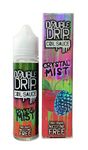 Double Drip Coil Sauce Short Fill E Liquid vape Juice High VG 80/20 50ml 0mg (Crystal Mist, 50ml)