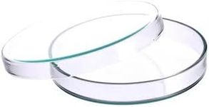 Pasco Borosilicate Glass Petri Dish, 3 Inch Diameter, Clear Round Tray