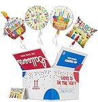 Inflated Happy Birthday Balloon Sur