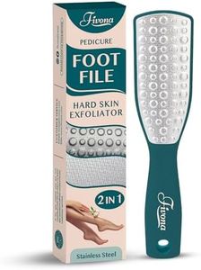 Fivona Professional Foot File - Callus Remover for Feet, Double Sided Foot Rasp for Dry Heels, Foot Scrubber Dead Skin Remover, Corn Removal for Feet