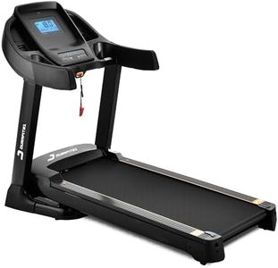 Durafit91™ Focus | 7HP Peak BLDC Motorized Treadmill | 18 Level Auto Incline | Home Cardio | Max Speed 18 Km/Hr | Max User Weight 150 Kg | Black