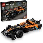 LEGO® Technic NEOM McLaren Formula E Race Car 42169 Set, Model Pull-Back Vehicle Toy, Building Toy Set for Kids, Creative Play for Boys and Girls Aged 9 and Over