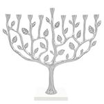 Hanukkah Menorah Tree of Life with 