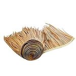 5m Straw Roof Thatch –Mexican Style Artificial Palm Thatch Rolls Tiki Bar Hut Grass Duck Boat Blinds Grass Runner Rolls Palapa Thatch Roofing for Garden Patio Umbrella Covers Fence Party Decoration