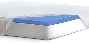 Serta 2" Lasting Dream Gel-Infused Memory Foam Mattress Topper, Twin