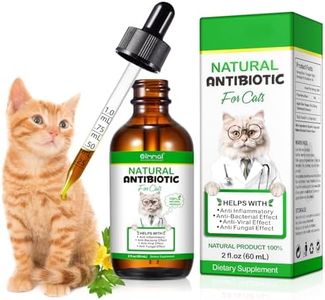 Natural Antibiotics for Cats, Pet Supplements, 2 Fl Oz / 1 Pack Cats Multivitamin, Cat Antibiotic, Supports Cat Allergy Itch Relief, Chicken Flavor