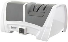 Smith's 50378 Deluxe Diamond Electric Knife Sharpener, Gray/White