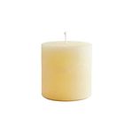 St. Eval Sea Salt - Coastal Collection - 3" x 3" Scented Pillar Candle - Unique Ozonic and Citrus Scent Reminiscent of The Ocean - Made in Cornwall