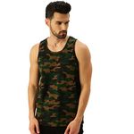 Veirdo Men's Regular Fit Tank Top (TSH_G4_CAMO_Basic_M_Multi-Coloured_Medium)