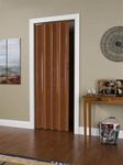 Robustline Folding Sliding Doors 210cm Height x 100cm Width, Made in Taiwan (DARK OAK)