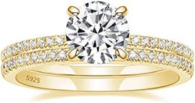 EAMTI 1.25CT 925 Sterling Silver Go