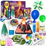 UNGLINGA 53 Experiments Science Kits for Kids Boys Girls, Birthday Gifts Ideas, Chemistry Physics Set STEM Project Learning Educational Toys