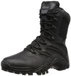 Bates Mens Delta-8 Side Zip Combat Boots E02348N Black 12 UK, 46 EU