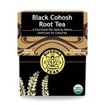 Organic Black Cohosh Root Tea - Kosher, Caffeine-Free, GMO-Free - 18 Bleach-Free Tea Bags