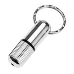 Dophee Ciger Punch Cigar Drill Silver Bags Stainless Steel with Key Chains