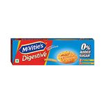 McVities Digestive Biscuits - No Added Sugar, 150g Pack