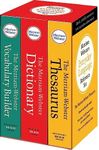 Merriam-Webster's Everyday Language Reference Set, Newest Edition - Includes: Dictionary, Thesaurus, & Vocabulary Builder: Includes: The ... and the ... and the Merriam-Webster Vocabulary Builder