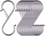 10 PCS S Hooks, Rustproof S-Shaped 