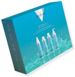 Valquer Pack Bioplex Tratamiento Completo. Reconstructor y Protector Capilar. Reparación profunda del cabello dañado- Vegano y Sin Sulfatos - 4 Productos