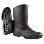 Unisex Waterproof Dunlop Rubber Wellies Festival Wellington Boots Black-Dee UK 9