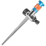 GRÜNTEK Circular Arc Sprinkler Sprinkler with Flexible Adjustable Irrigation Area Metal Spike Durable ABS Plastic