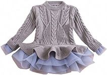 Generic Girls Ruffle Sweater Long S