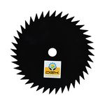 DGK Blade for Brush Cutter and Lawn Mower | 40 Teeth Black Cutting Blade | Heavy Duty Blade Powder Coated Suitable for All Type of Brush Cutter |