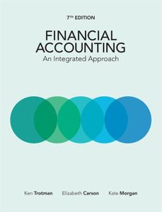 Financial Accounting: An Integrated Approach with Online Study Tools 12 months