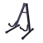 K-ONE Guitar Stand A Frame Foldable Universal Fits All Guitars Acoustic Electric Bass Stand A