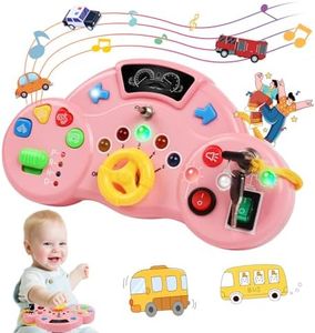 FOJIFON Montessori Busy Board for Toddlers 1 2 3 4 Year Old