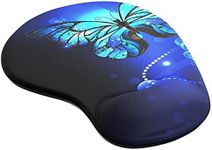 Mouse Mat BLACK ANTI-SLIP COMFORT M