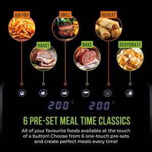 Tower Vortx 8.5L Dual Air Fryer – Two Basket Digital Cooker