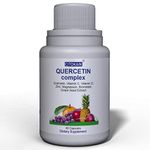 Citokain, Quercetin with Zinc & Bromelain plus Grape Seed Extract Vitamin C, Vitamin D, Magnesium | (Quercetin Complex) | [60 Capsules]