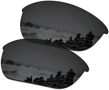 SmartVLT Men's Stealth Black Lenses for Oakley Half Jacket 2.0 OO9144 Sunglass