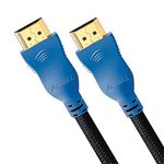 Accell High Speed HDMI Cable - 16 Feet - HDMI 2.0 Compliant for 4K UHD @60Hz, ARC, Ethernet - Braided Cable - Polybag