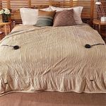 Heated Blanket Queen Size 84"x90",E