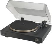 JBL Spinner BT High-Quality Bluetooth AptX-HD Record and Vinyl Player for Speakers and Headphones, Black/Gold