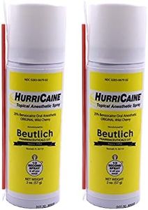 Hurricaine Topical Anesthetic Spray 2 oz Wild Cherry (Pack of 2)