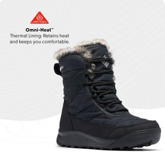 Columbia Women’s Minx Shorty IV Snow Boots – Waterproof Winter Footwear