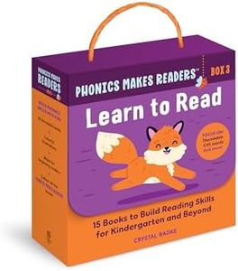 Phonics Makes Readers: Learn to Read Box 3: 15 Books to Build Reading Skills for Kindergarten and Beyond