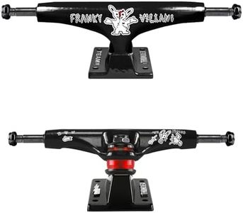 Thunder Skateboard Trucks 148 (8.25") Villani to Pieces Team Pro Edition Black - Pair