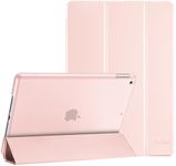 ProCase iPad 10.2 Case 9th Gen 2021/ iPad 8th Gen 2020/ 7th Gen 2019, Slim Stand Hard Back Shell Protective Smart Cover Case for 10.2 Inch iPad 9/8/7 -Lightpink