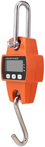 660Lb 300Kg Mini Escala Colgante, Escala de Pesaje de Escala Electr¨®nica Digital Port¨¢til LCD Digital con Gancho para Granja, Caza, Pez Grande