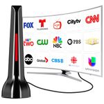 TV Antenna Indoor,TV Antenna for Smart TV,TV Antenna for Local Channels,Long Distance HDTV Antenna Supporting 4K 1080P